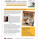 The Kerlan Collection Newsletter, Spring 2020