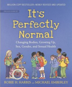 Book cover for "It's Perfectly Normal" by Robie Harris and Michael Emberley
